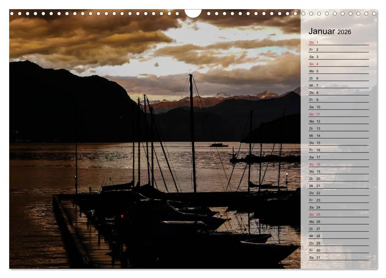 Bild: 9783457806470 | Impressionen vom Iseosee (Wandkalender 2026 DIN A3 quer), CALVENDO...
