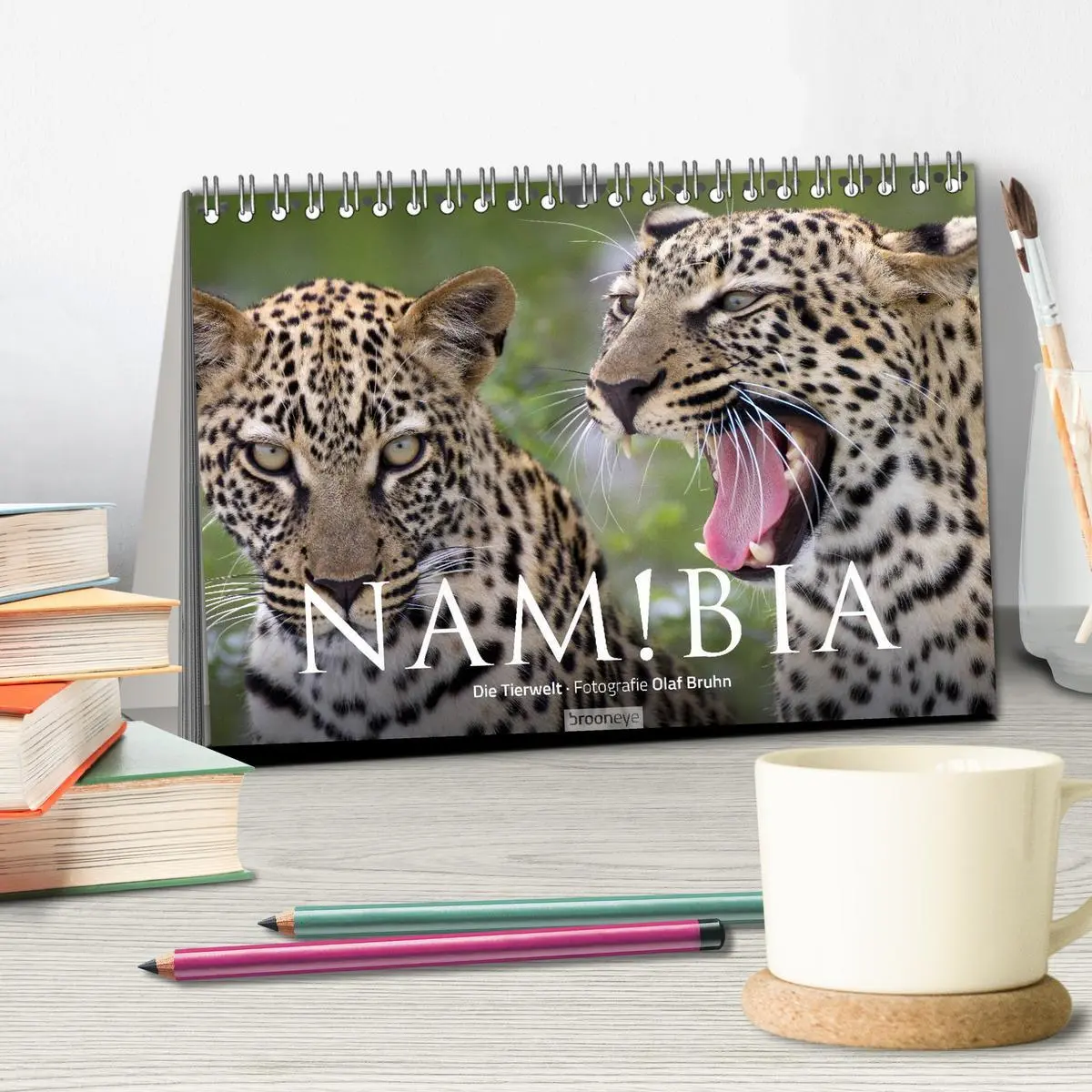 Bild: 9783516136470 | Namibia - Die Tierwelt (Tischkalender 2026 DIN A5 quer), CALVENDO...