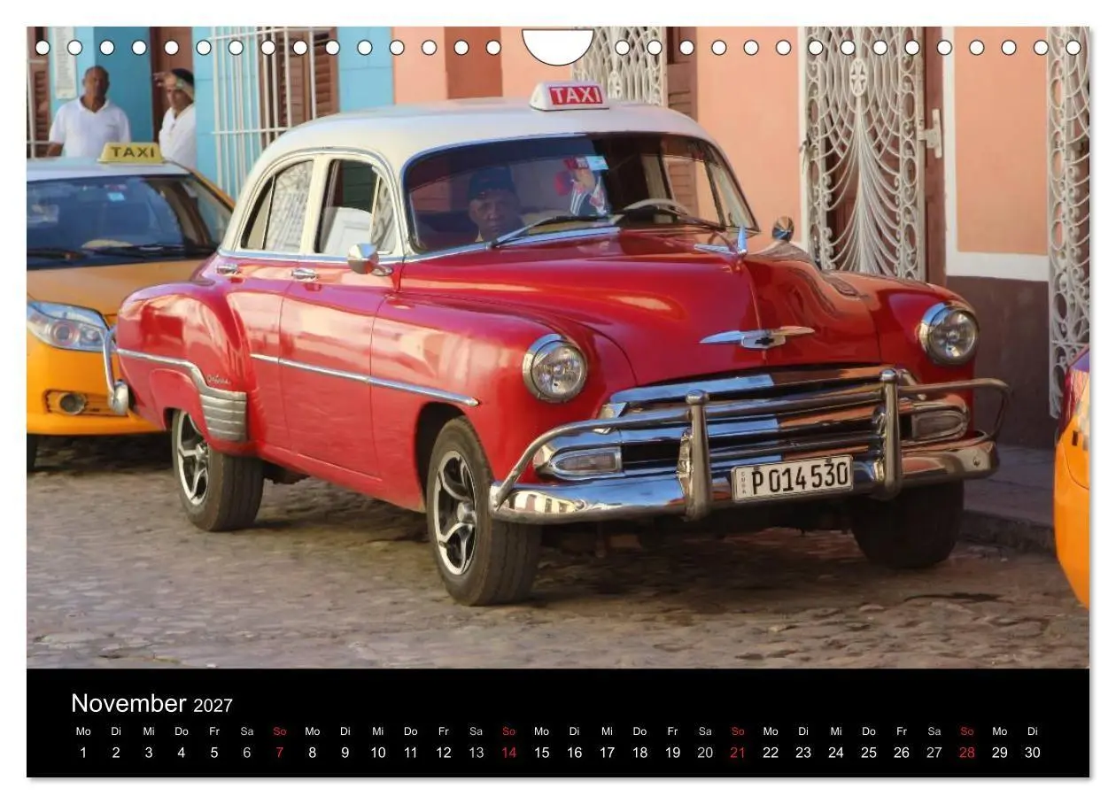 Bild: 9783594046470 | Oldtimerträume auf KUBA (Wandkalender 2027 DIN A4 quer), CALVENDO...