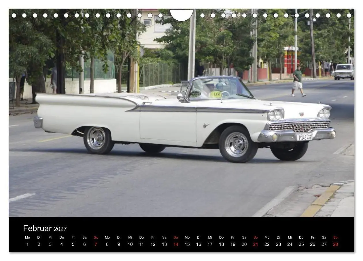 Bild: 9783594046470 | Oldtimerträume auf KUBA (Wandkalender 2027 DIN A4 quer), CALVENDO...