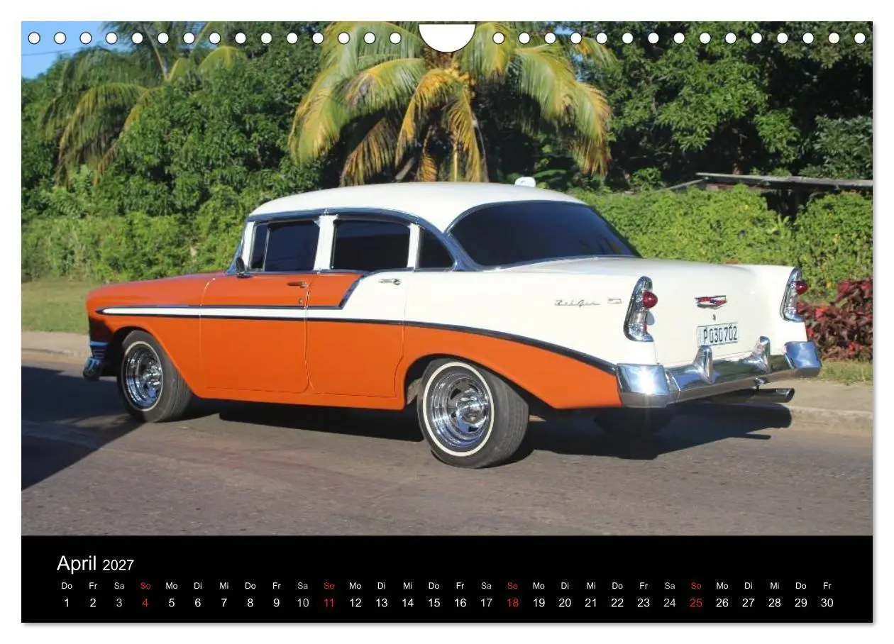 Bild: 9783594046470 | Oldtimerträume auf KUBA (Wandkalender 2027 DIN A4 quer), CALVENDO...