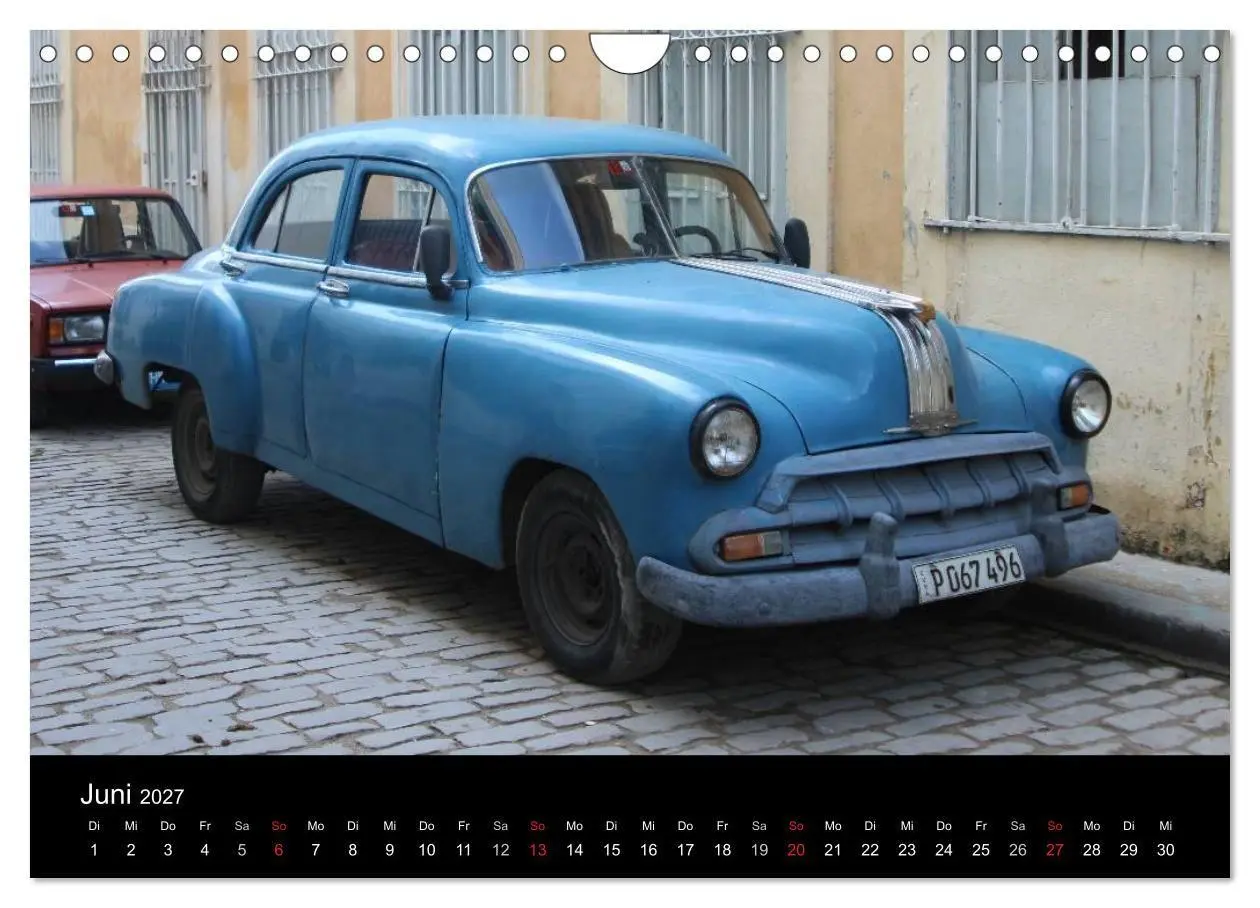 Bild: 9783594046470 | Oldtimerträume auf KUBA (Wandkalender 2027 DIN A4 quer), CALVENDO...