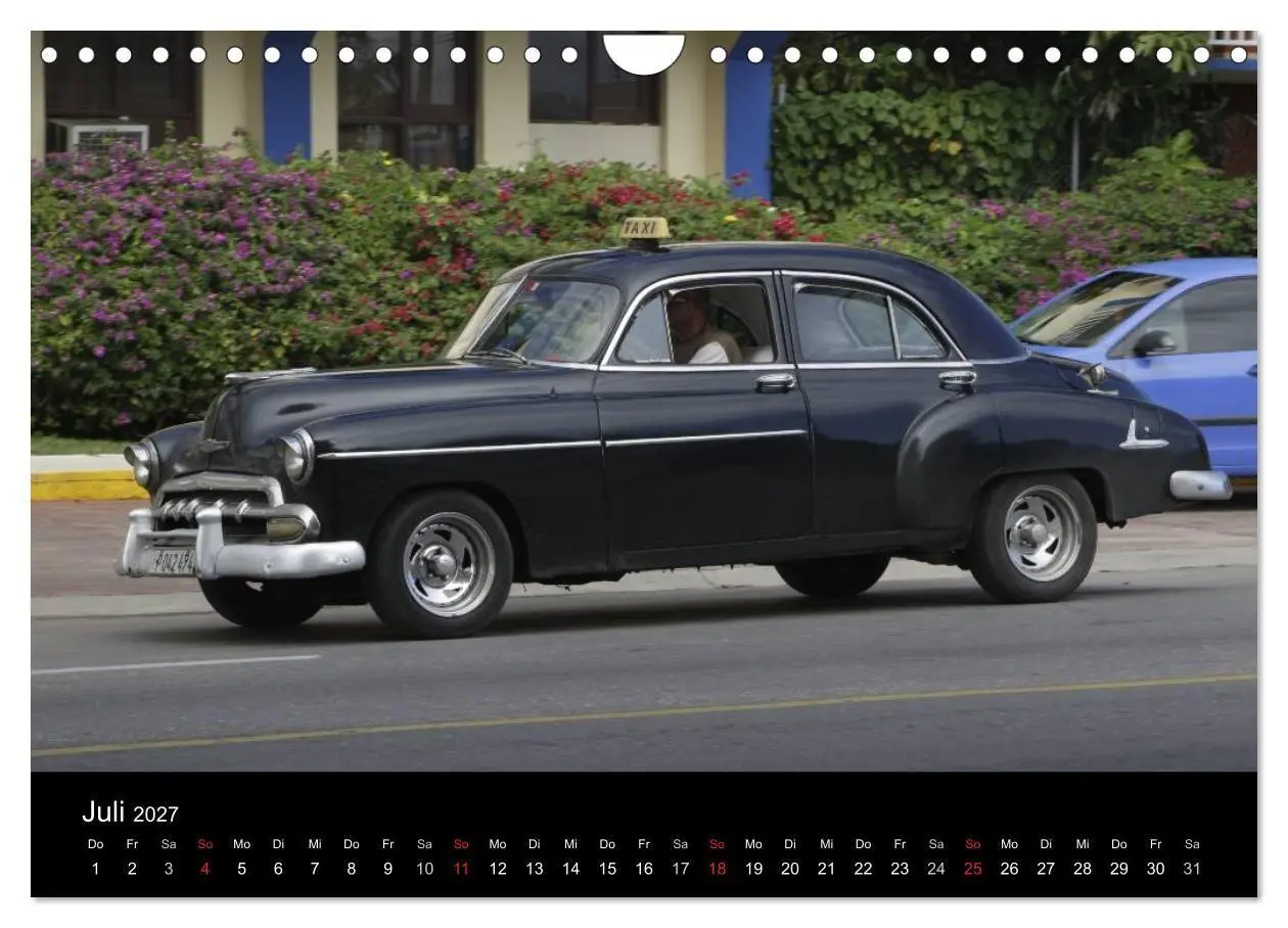 Bild: 9783594046470 | Oldtimerträume auf KUBA (Wandkalender 2027 DIN A4 quer), CALVENDO...