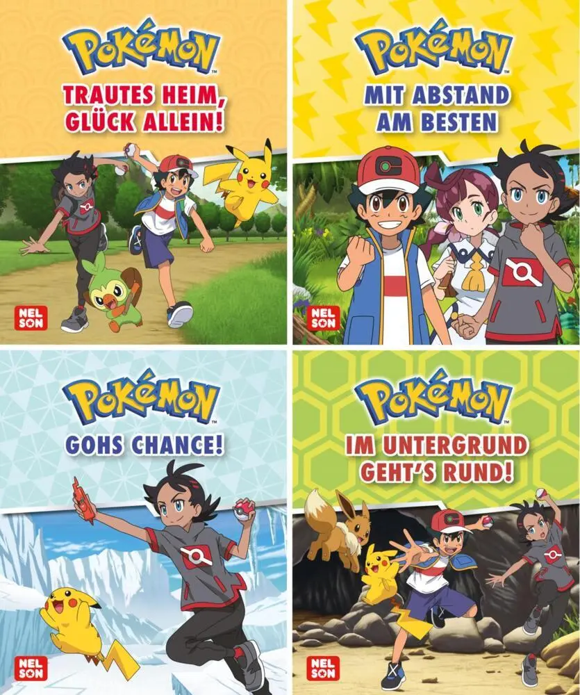 Cover: 9783845126470 | Nelson Mini-Bücher: 4er Pokémon 5-8 | Buch | 4er Set Mini-Bücher