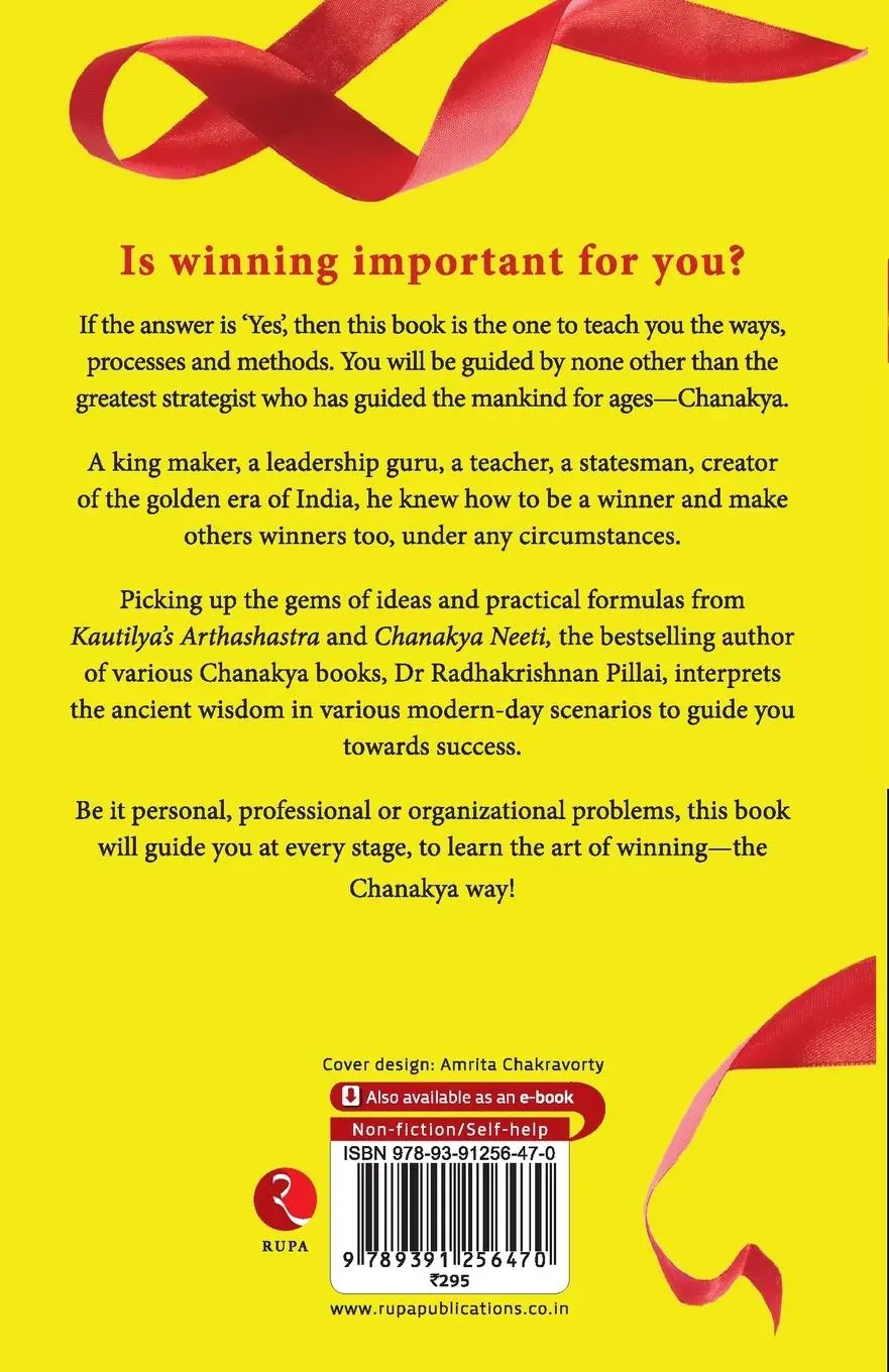 Rückseite: 9789391256470 | THE ART OF WINNING | Radhakrishnan Pillai | Taschenbuch | Englisch