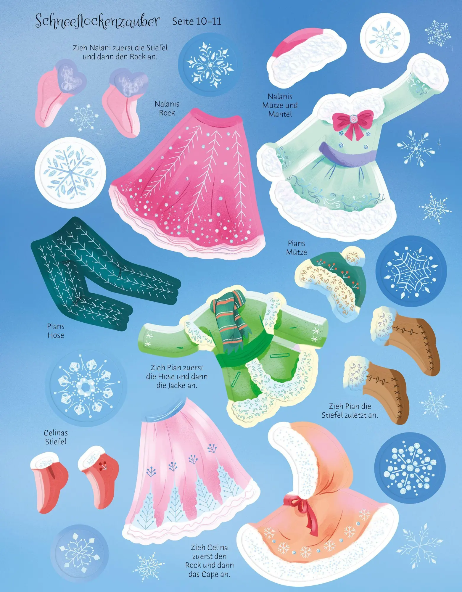 Bild: 9781035706570 | Mein Anziehpuppen-Stickerbuch: Kristall-Feen | Fiona Watt | Buch