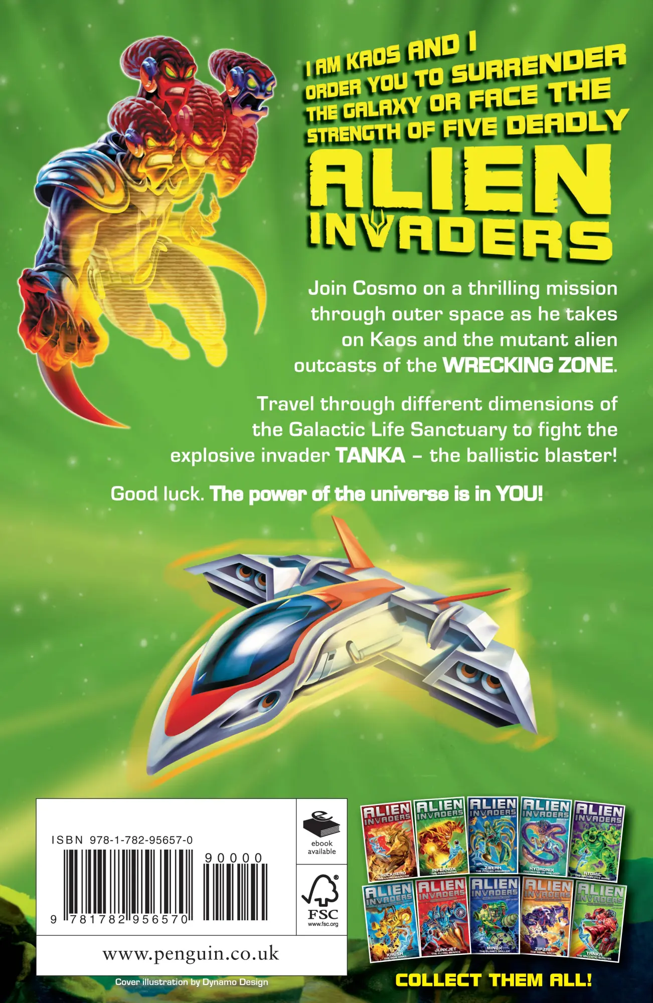 Rückseite: 9781782956570 | Alien Invaders 10 | Tanka - The Ballistic | Max Silver | Taschenbuch