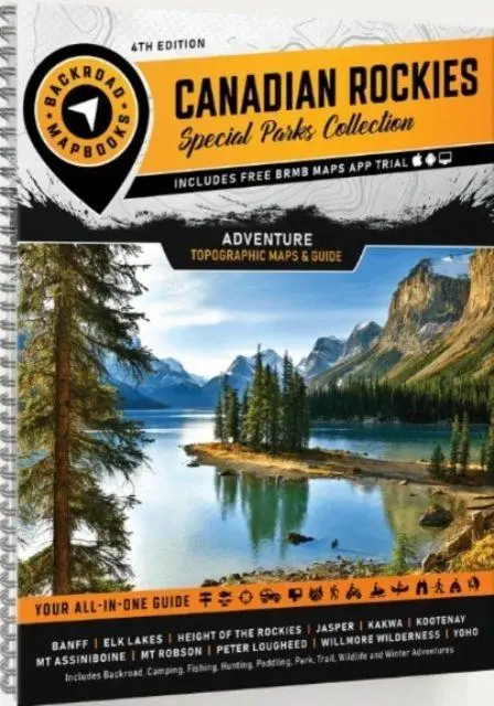 Cover: 9781926806570 | Canadian Rockies Backroad Mapbook | Backroad Maps | Taschenbuch | 2026