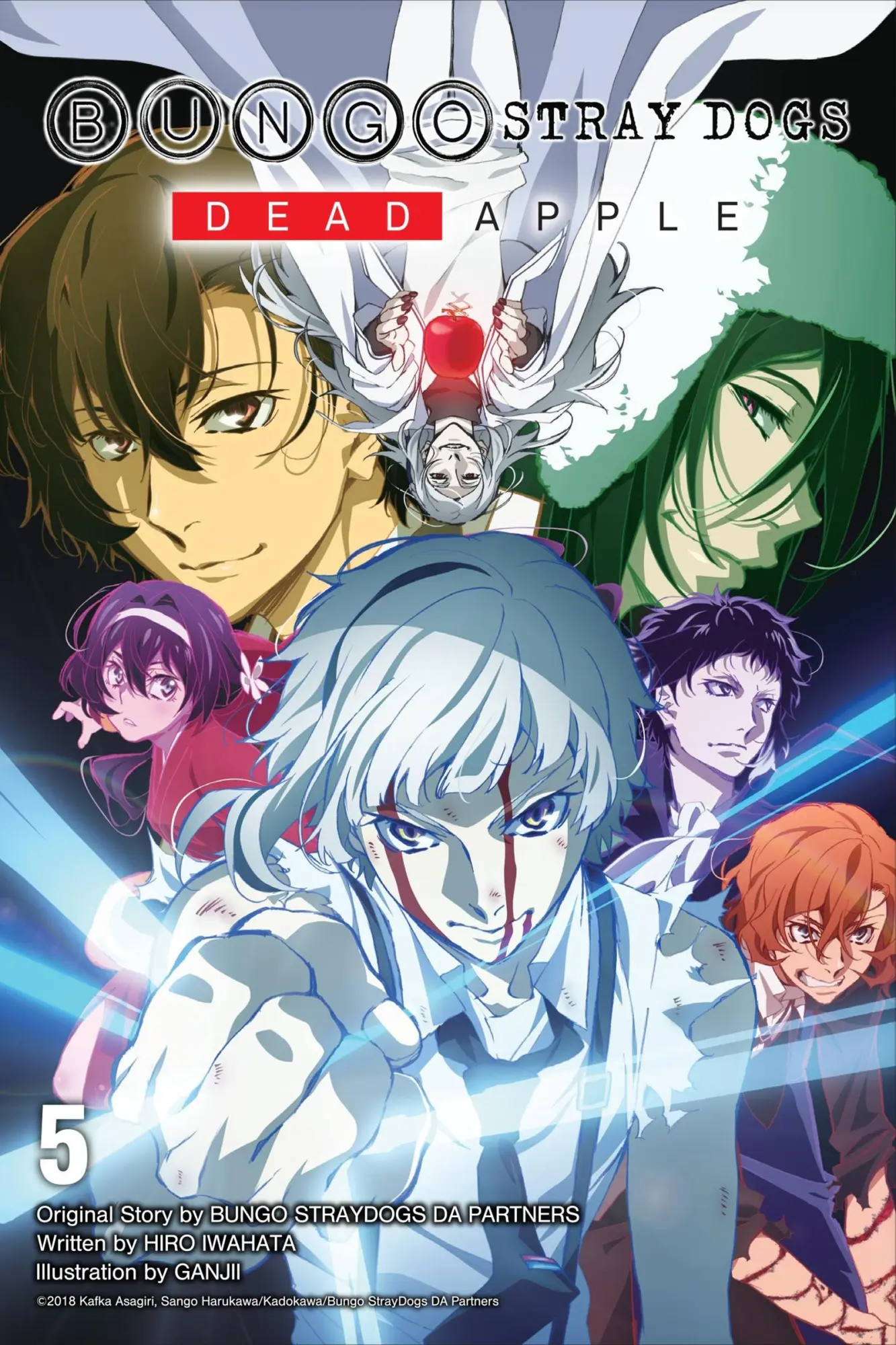 Cover: 9781975316570 | Bungo Stray Dogs, Vol. 5 (Light Novel) | Dead Apple Volume 5 | Asagiri