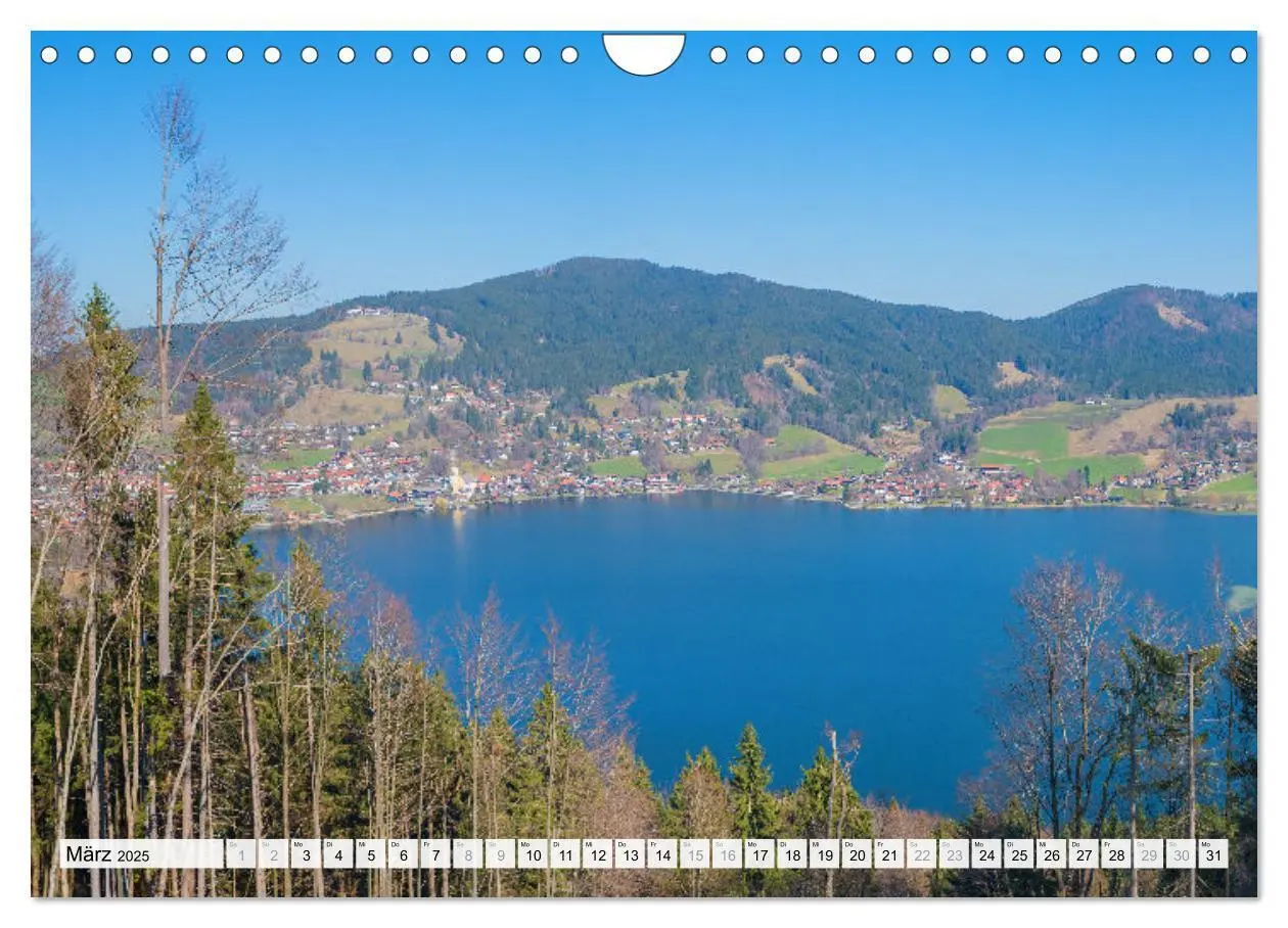 Bild: 9783383786570 | Schliersee-Idylle (Wandkalender 2025 DIN A4 quer), CALVENDO...