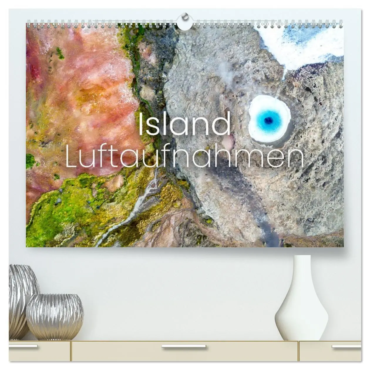 Cover: 9783457416570 | Island Luftaufnahmen (hochwertiger Premium Wandkalender 2026 DIN A2...