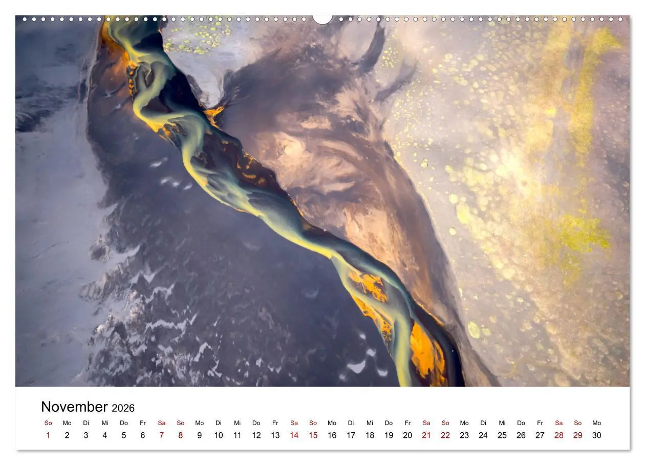 Bild: 9783457416570 | Island Luftaufnahmen (hochwertiger Premium Wandkalender 2026 DIN A2...
