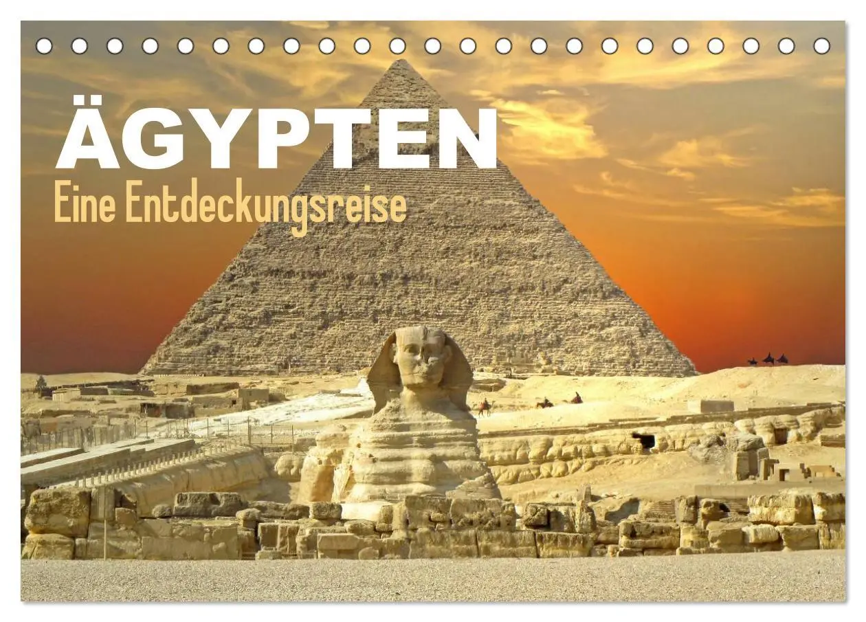 Cover: 9783516056570 | Ägypten - Eine Entdeckungsreise (Tischkalender 2026 DIN A5 quer),...