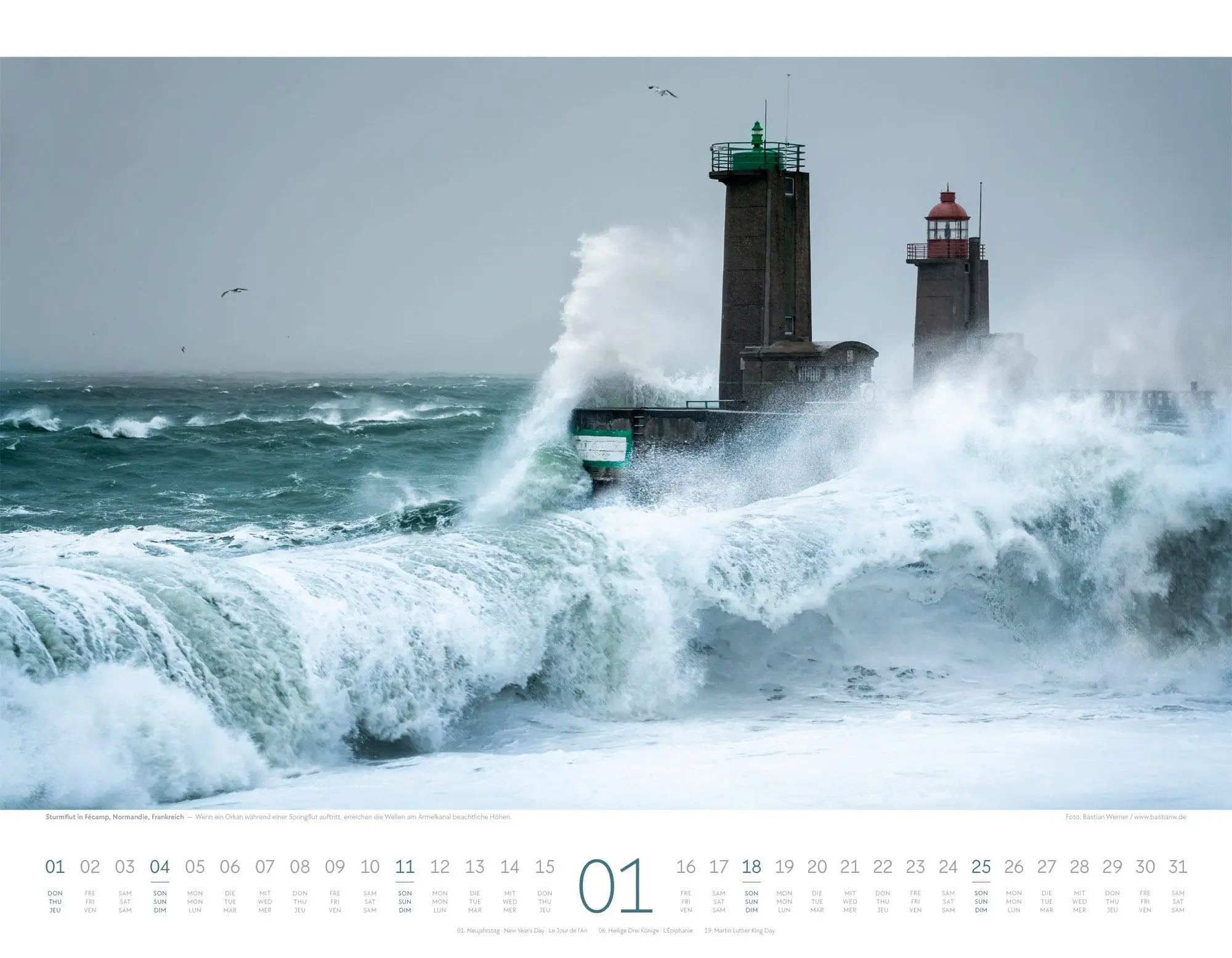 Bild: 9783838426570 | Naturkräfte Kalender 2026 Wetterphänomene und Naturgewalten | Werner