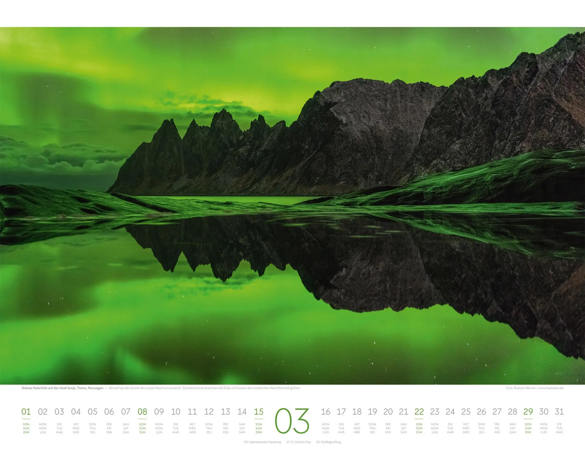 Bild: 9783838426570 | Naturkräfte Kalender 2026 Wetterphänomene und Naturgewalten | Werner