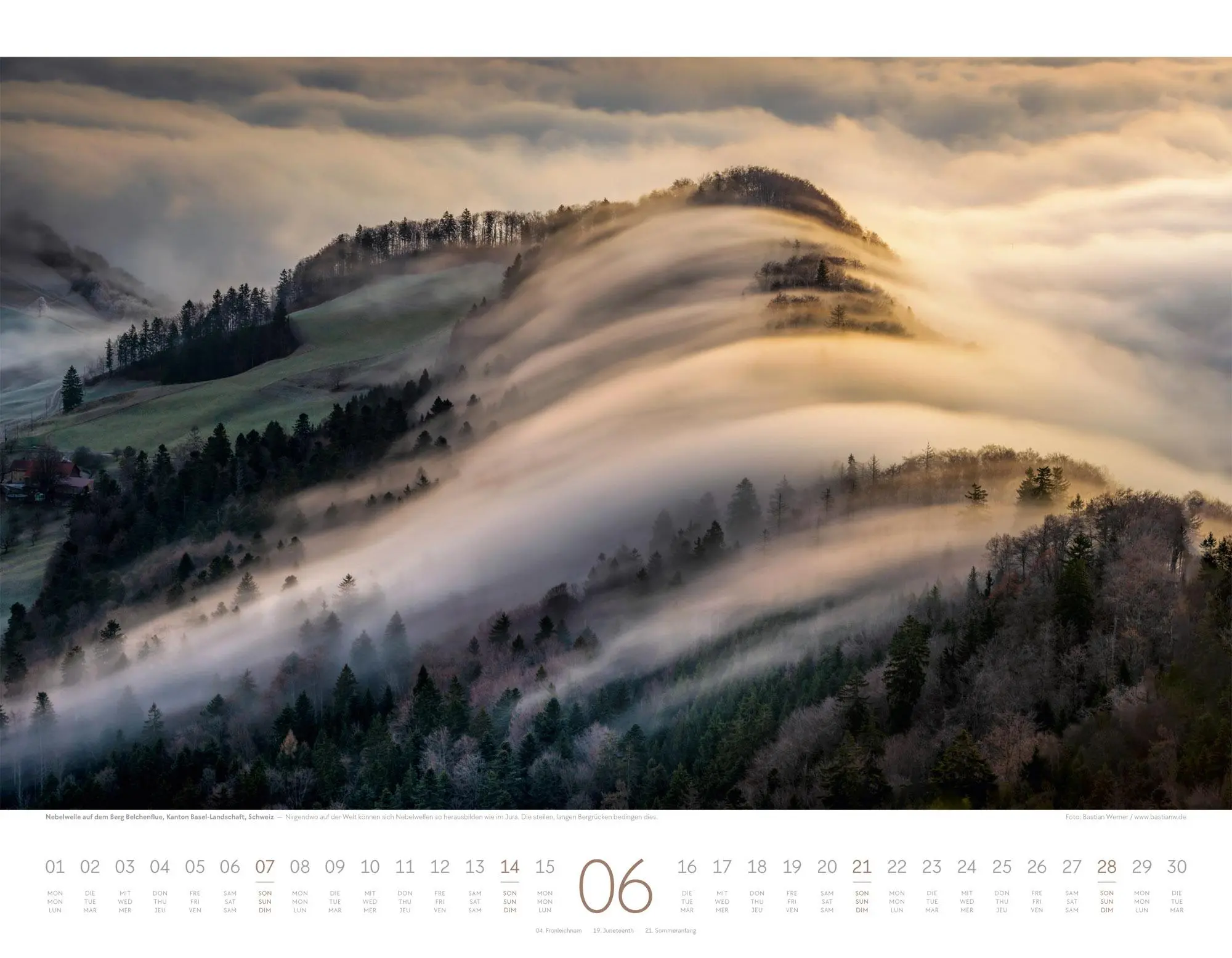Bild: 9783838426570 | Naturkräfte Kalender 2026 Wetterphänomene und Naturgewalten | Werner