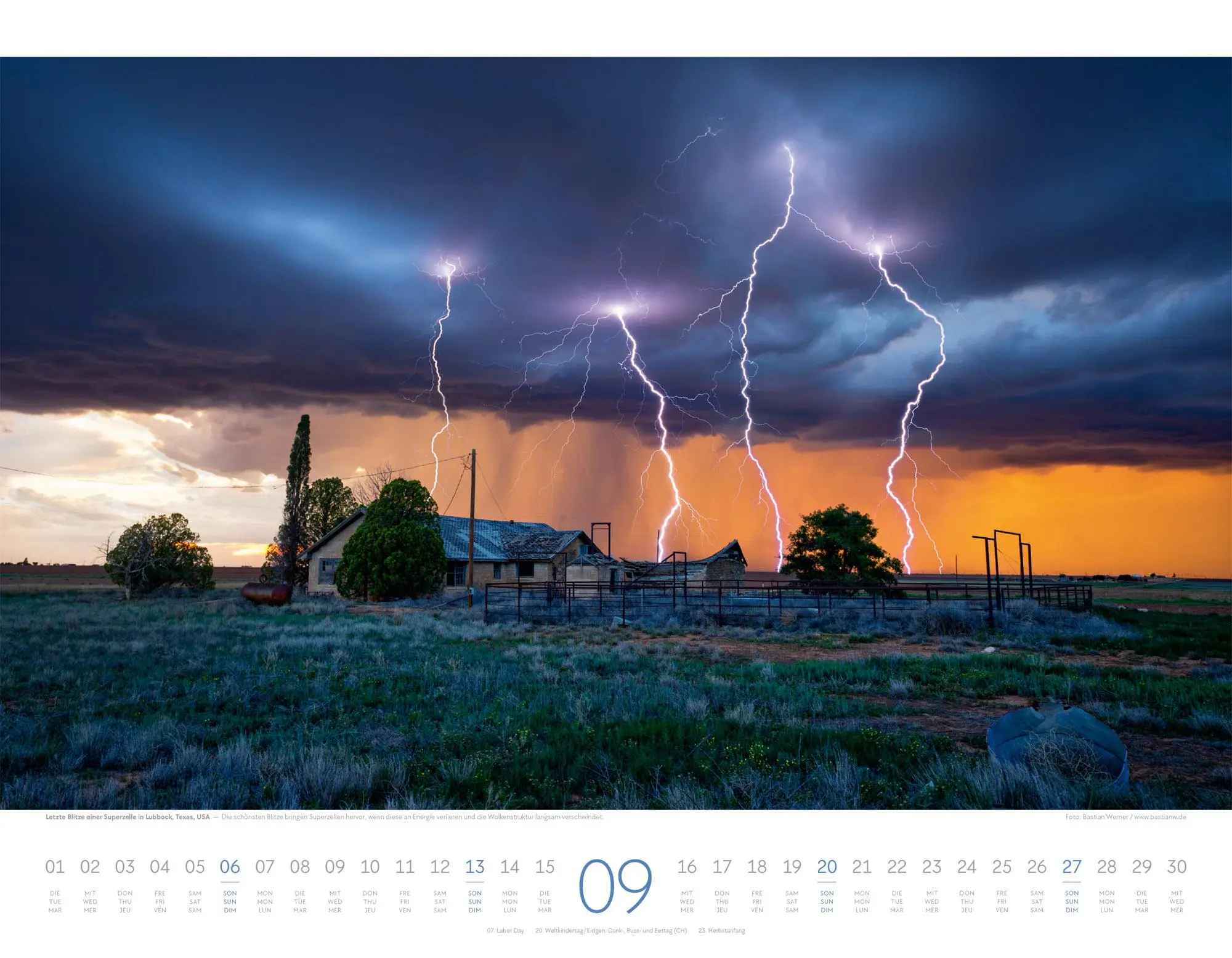 Bild: 9783838426570 | Naturkräfte Kalender 2026 Wetterphänomene und Naturgewalten | Werner