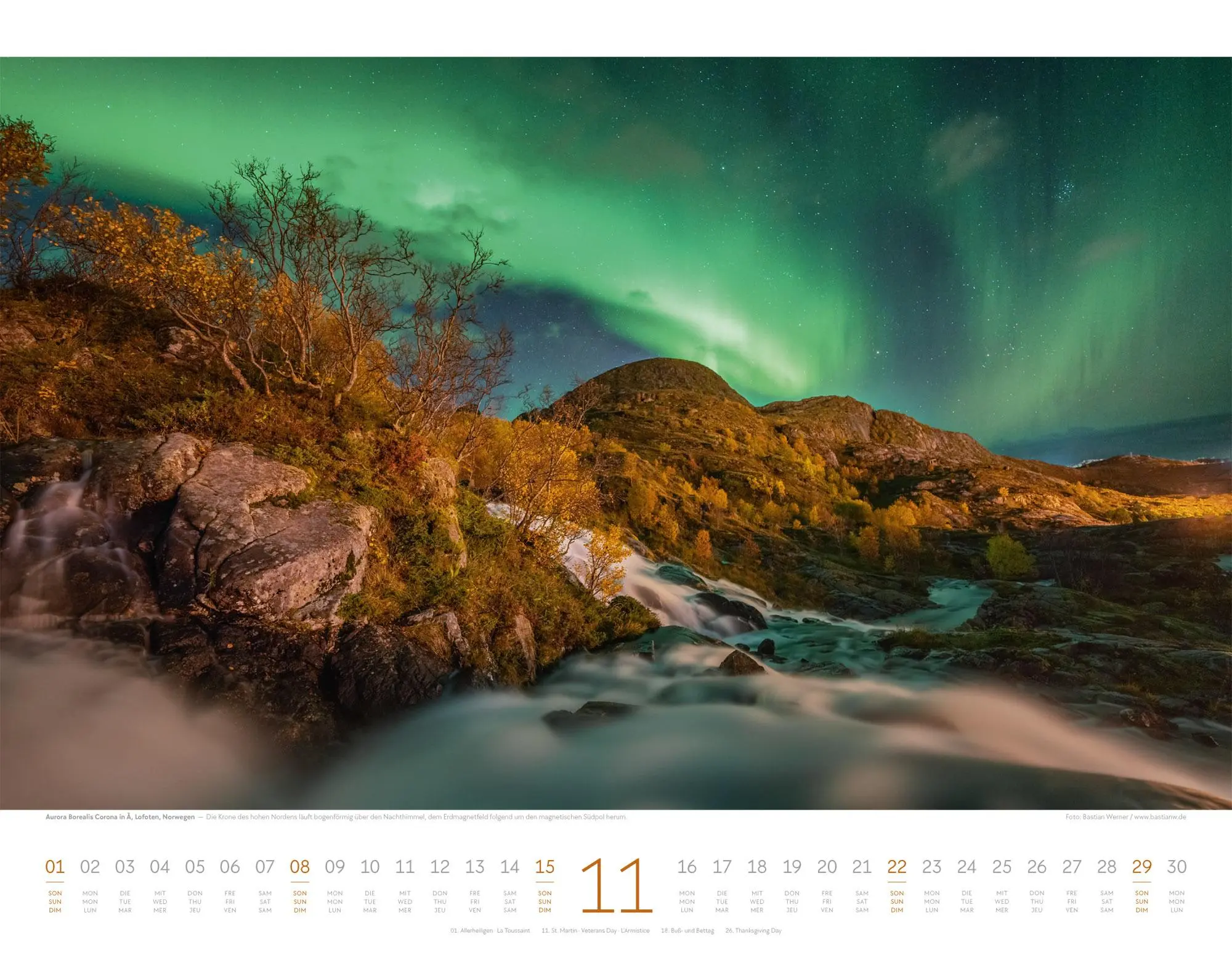 Bild: 9783838426570 | Naturkräfte Kalender 2026 Wetterphänomene und Naturgewalten | Werner