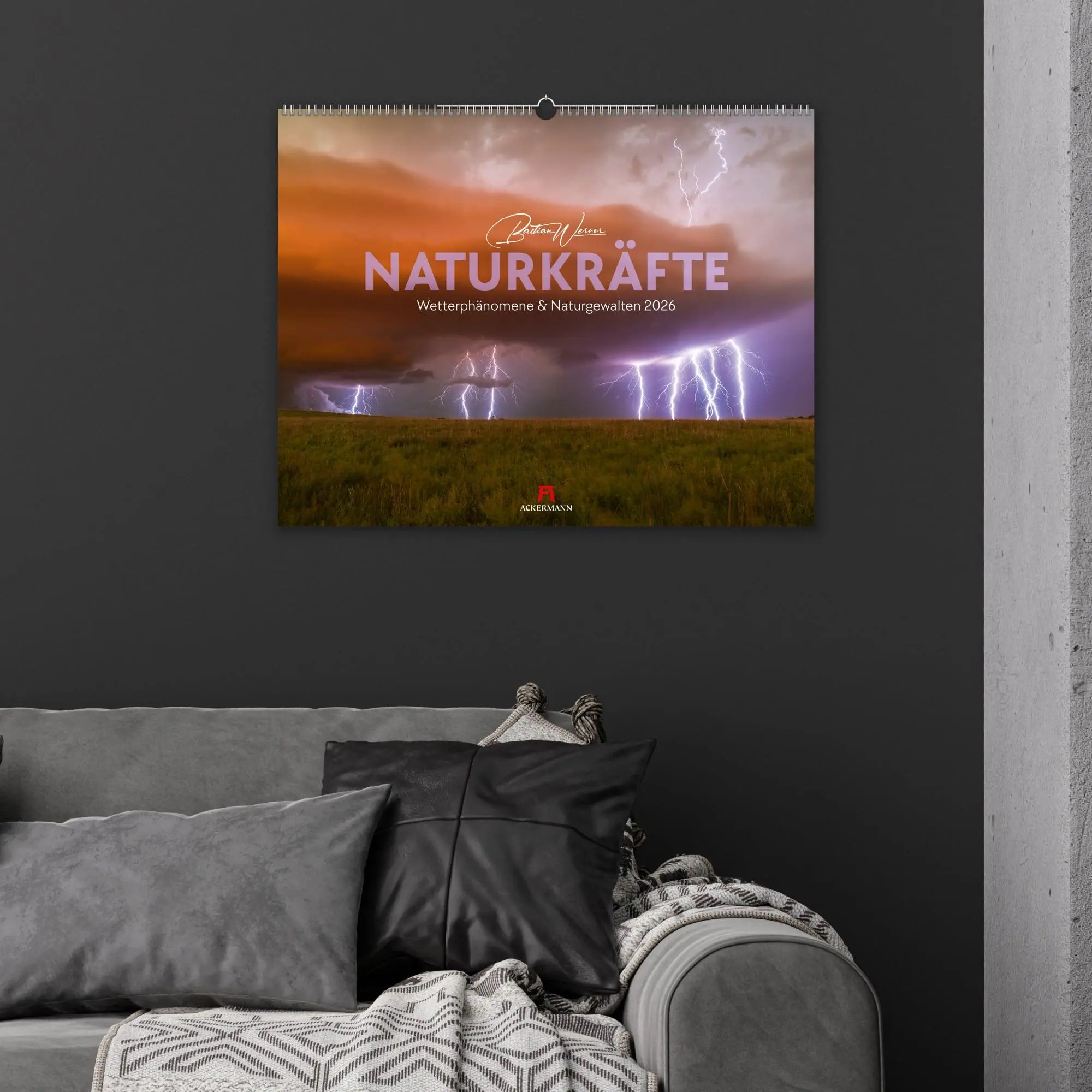 Bild: 9783838426570 | Naturkräfte Kalender 2026 Wetterphänomene und Naturgewalten | Werner