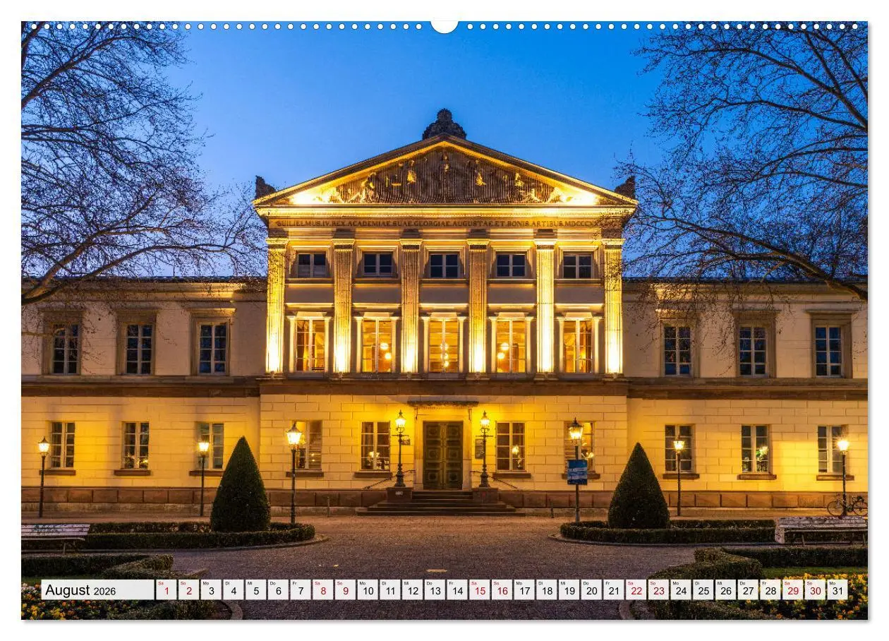 Bild: 9783457266670 | Niedersachsen - Göttingen (Wandkalender 2026 DIN A2 quer), CALVENDO...