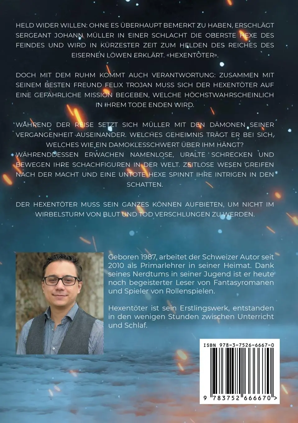 Rückseite: 9783752666670 | Hexentöter | Blutmühle | Reto Buchmann | Taschenbuch | 660 S. | 2021