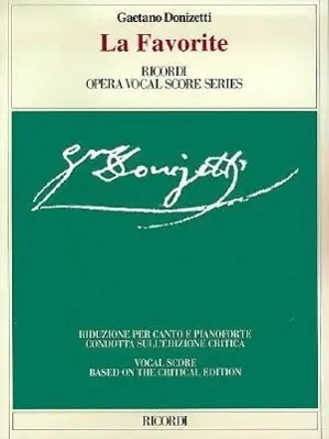 Cover: 9788875926670 | La Favorita: Vocal Score | Gaetano Donizetti | Taschenbuch | Sfere