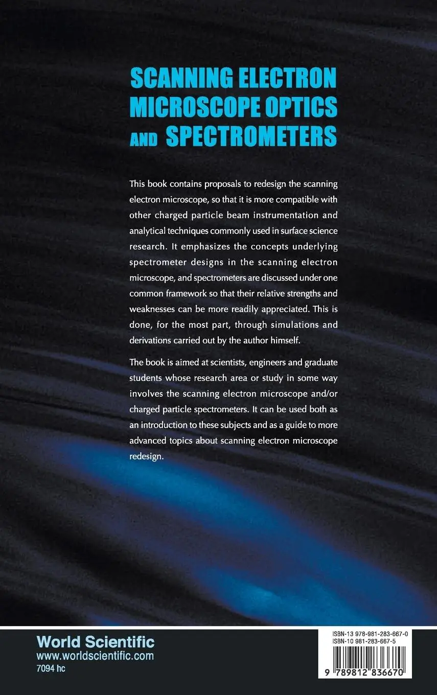 Rückseite: 9789812836670 | SCANNING ELECTRON MICROSCOPE OPTICS ... | Khursheed Anjam | Buch