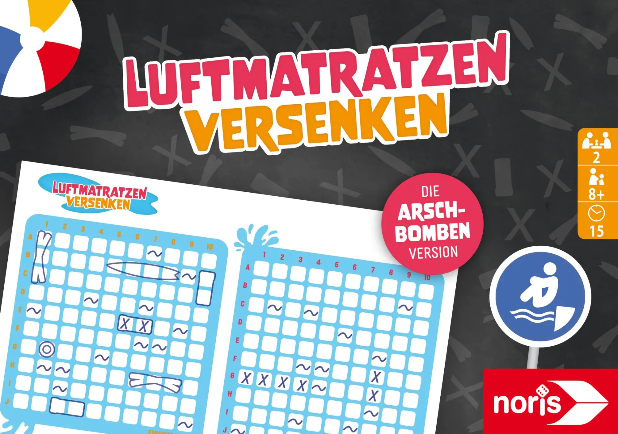 Cover: 4000826006770 | Luftmatrazen versenken - Spielblock | Spiel | 606192092 | Deutsch