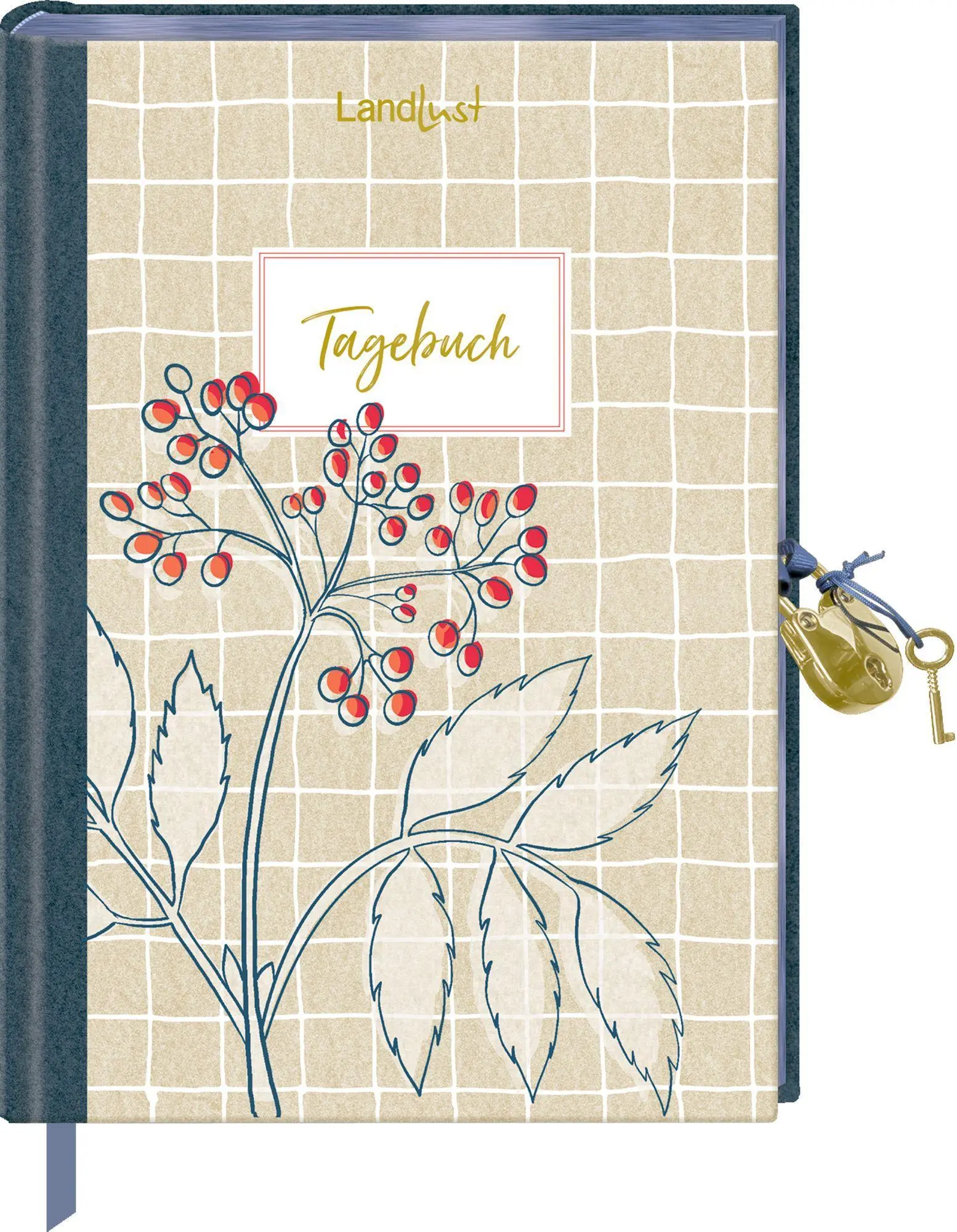 Cover: 4050003956770 | Tagebuch mit Schloss | LandLust | Buch | 204 S. | Deutsch | 2024