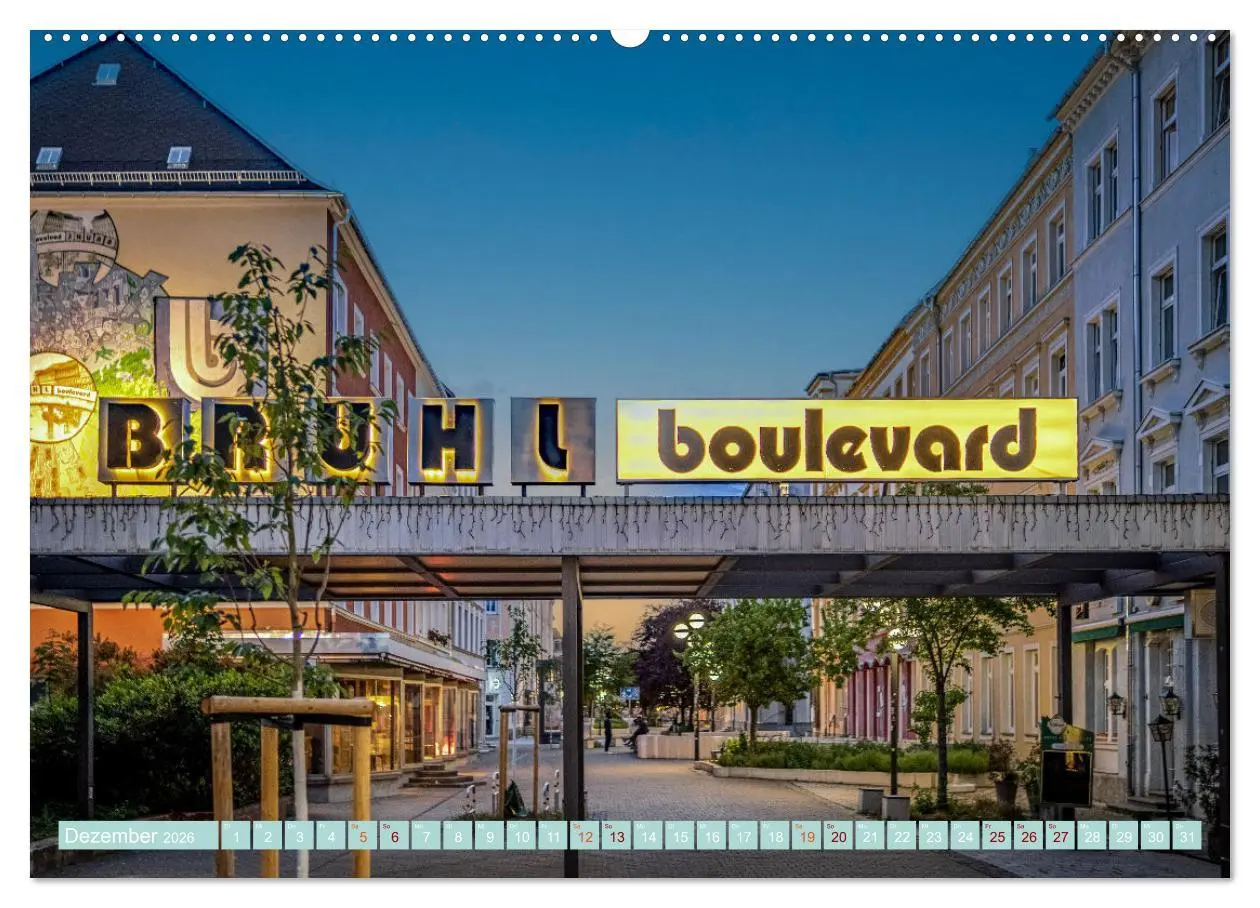 Bild: 9783457326770 | Chemnitz zur blauen Stunde (hochwertiger Premium Wandkalender 2026...
