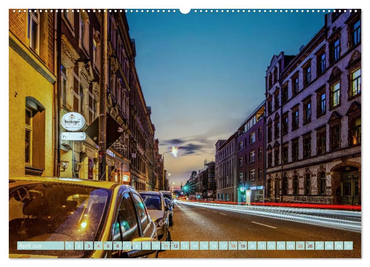 Bild: 9783457326770 | Chemnitz zur blauen Stunde (hochwertiger Premium Wandkalender 2026...