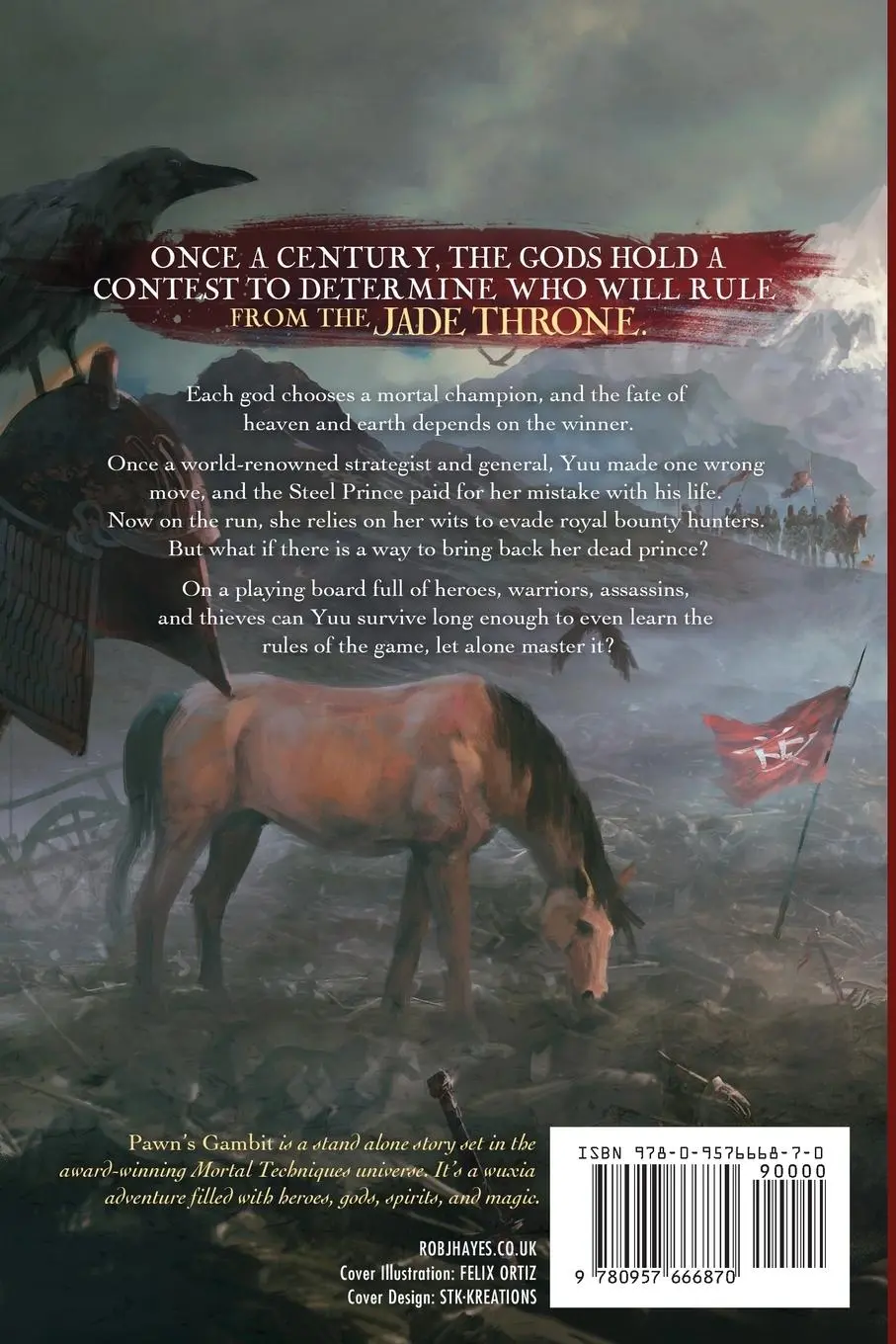 Rückseite: 9780957666870 | Pawn's Gambit | Rob J Hayes | Taschenbuch | Englisch | 2021