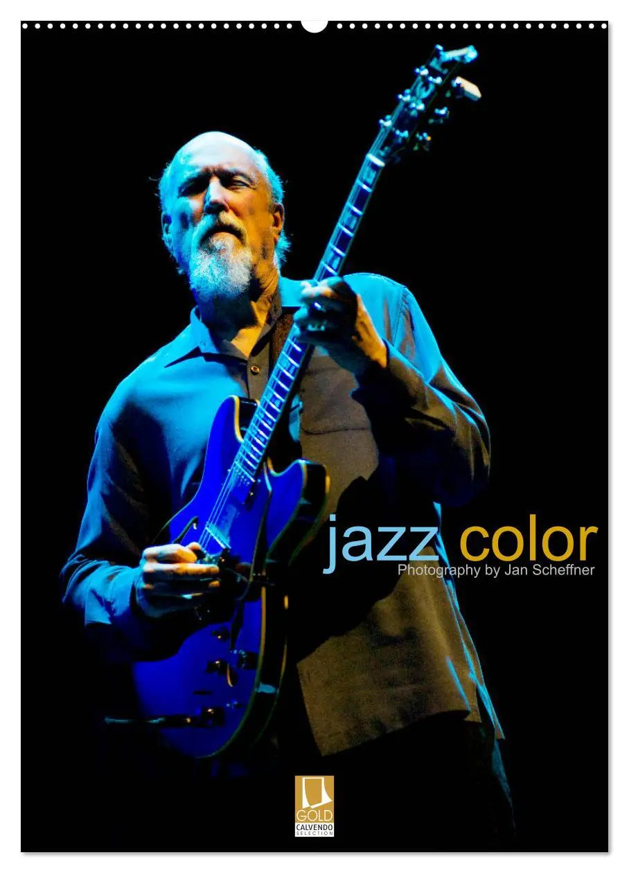 Cover: 9783516406870 | jazz color (Wandkalender 2026 DIN A2 hoch), CALVENDO Monatskalender