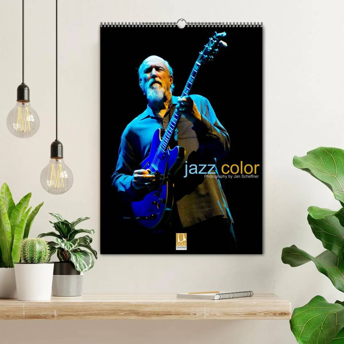 Bild: 9783516406870 | jazz color (Wandkalender 2026 DIN A2 hoch), CALVENDO Monatskalender