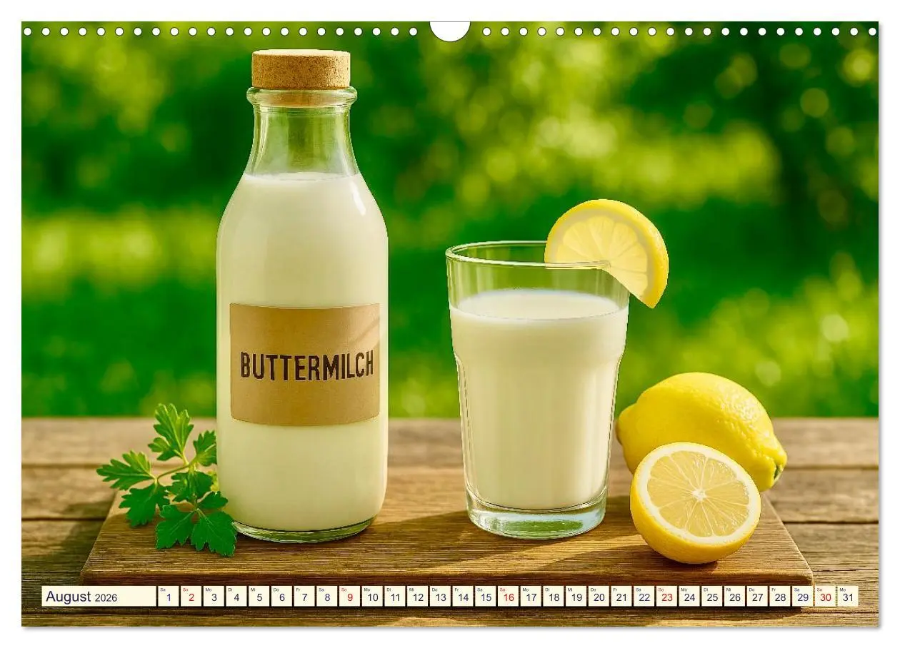 Bild: 9783516646870 | Milch und Milchprodukte (Wandkalender 2026 DIN A3 quer), CALVENDO...