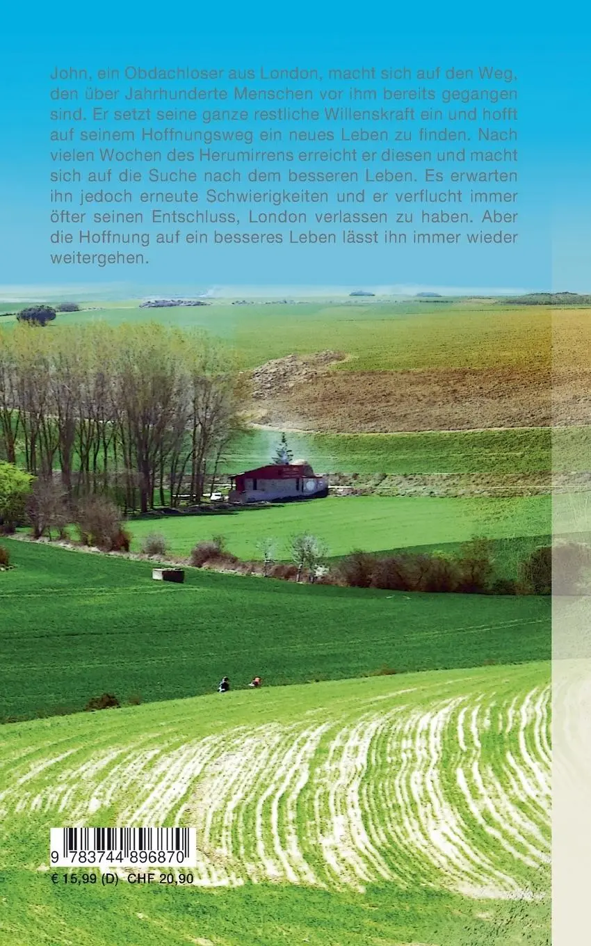 Rückseite: 9783744896870 | John | Weg der Hoffnung | Peter Imhoff | Taschenbuch | 416 S. | 2023