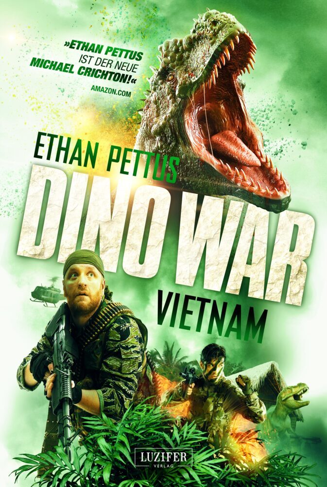 Cover: 9783958356870 | DINO WAR: VIETNAM | Thriller, Abenteuer, Horror | Ethan Pettus | Buch