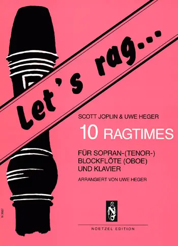Cover: 9790204536870 | Let's Rag | Scott Joplin_Uwe Heger | Buch + Einzelstimme(n)