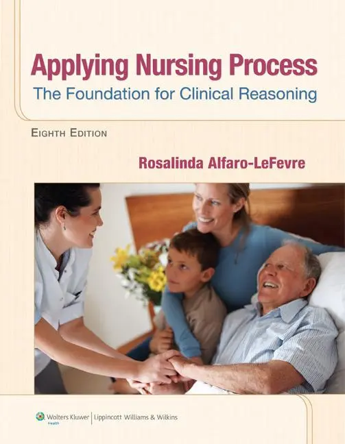 Cover: 9781609136970 | Applying Nursing Process | The Foundation for Clinical Reasoning
