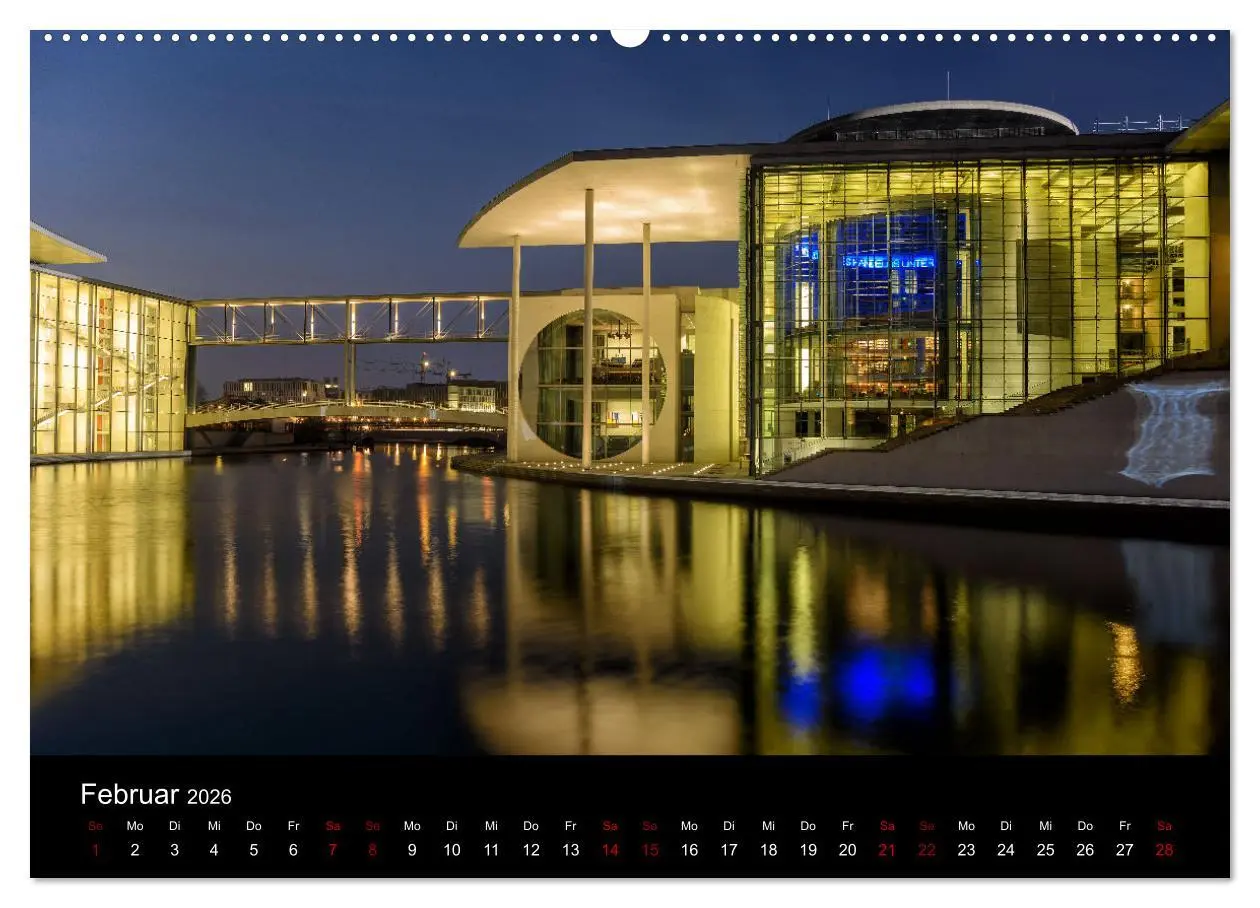 Bild: 9783457616970 | Eine Reise durch Berlin bei Nacht (Wandkalender 2026 DIN A2 quer),...