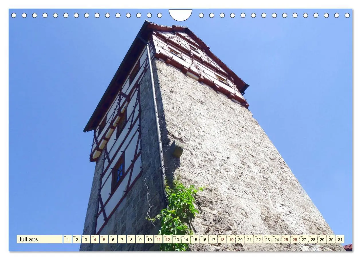 Bild: 9783457856970 | Unterwegs in Bad Urach (Wandkalender 2026 DIN A4 quer), CALVENDO...