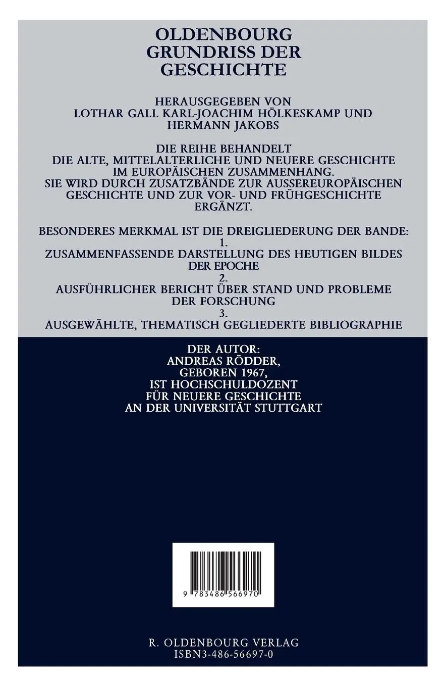 Rückseite: 9783486566970 | Die Bundesrepublik Deutschland 1969-1990 | Andreas Rödder | Buch | XVI