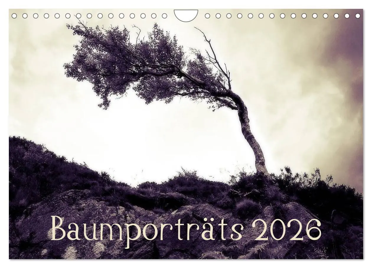 Cover: 9783516186970 | Baumporträts 2026 (Wandkalender 2026 DIN A4 quer), CALVENDO...
