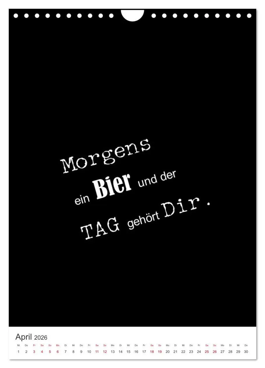 Bild: 9783516326970 | SPRUCH-Beutel voller Sprüche rund ums TRINKEN (Wandkalender 2026...