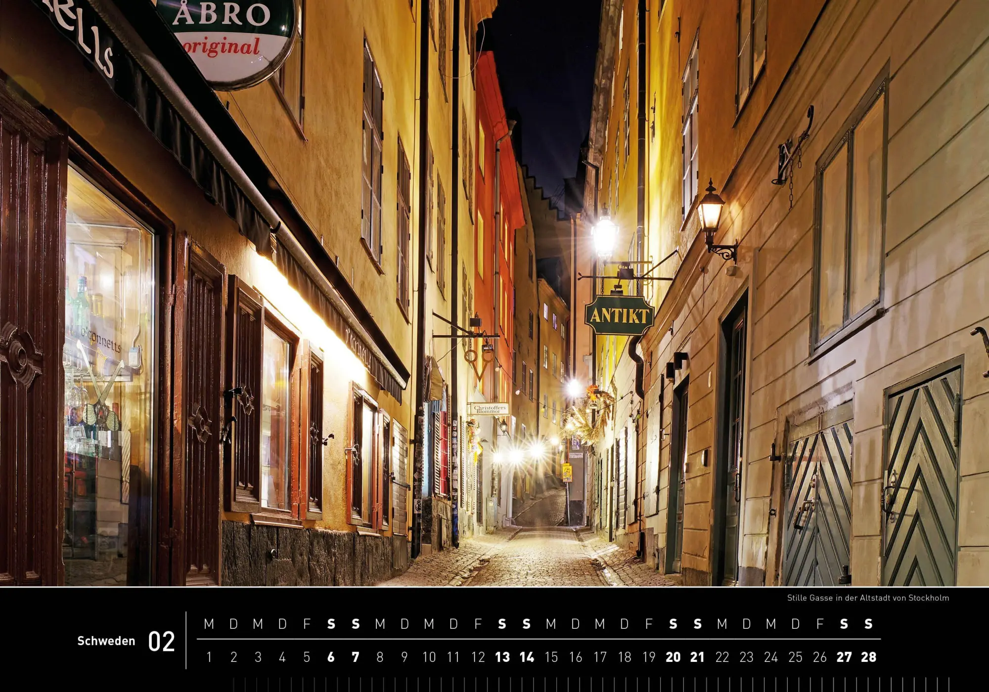Bild: 9783968556970 | Schweden Premiumkalender 2027 | Reinhard Pantke | Kalender | 14 S.