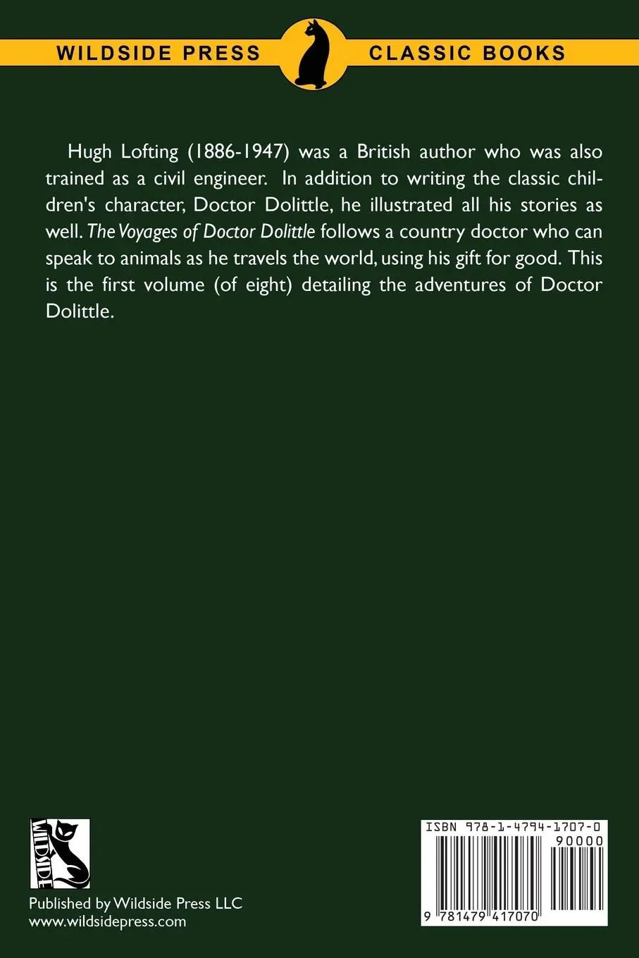 Rückseite: 9781479417070 | The Voyages of Doctor Dolittle | Hugh Lofting | Taschenbuch | Englisch