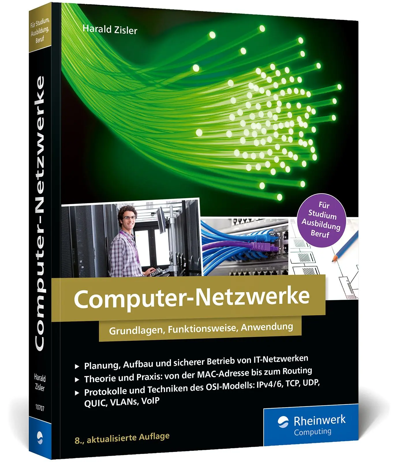 Cover: 9783367107070 | Computer-Netzwerke | Harald Zisler | Taschenbuch | Rheinwerk Computing Cover: 9783367107070 | Computer-Netzwerke | Harald Zisler | Taschenbuch | Rheinwerk Computing