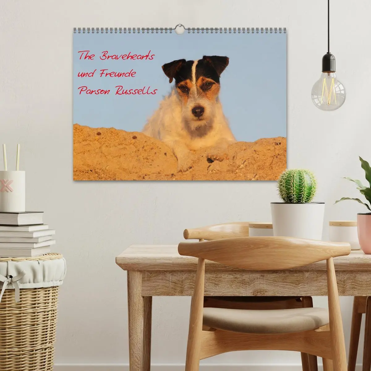 Bild: 9783457987070 | The Bravehearts und Freunde - Parson Russells (Wandkalender 2026...