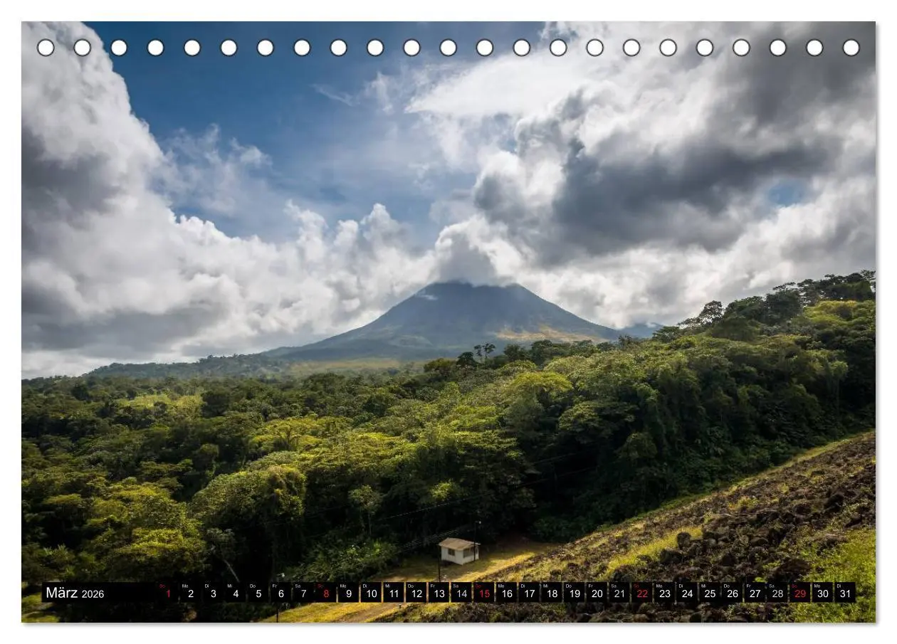 Bild: 9783516077070 | COSTA RICA Farben und Licht (Tischkalender 2026 DIN A5 quer),...