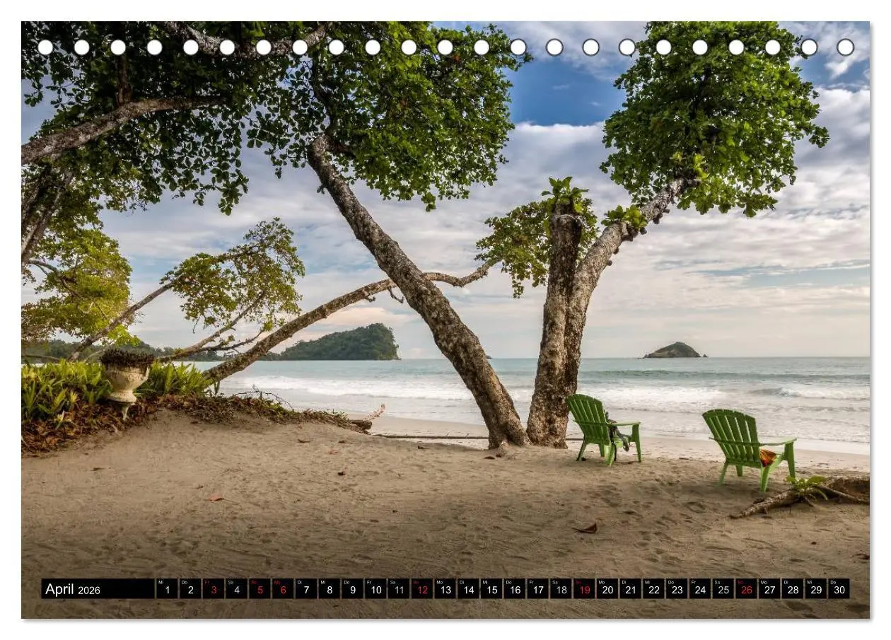 Bild: 9783516077070 | COSTA RICA Farben und Licht (Tischkalender 2026 DIN A5 quer),...